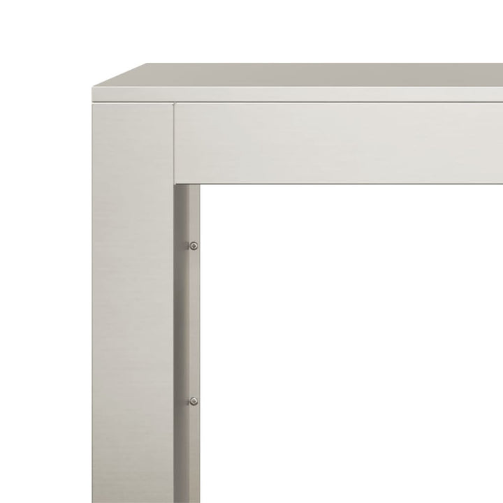 Brændereol 100x40x100 cm i vejrbestandigt stål