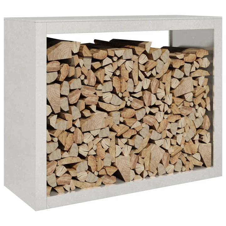 brændestativ 100x40x80 cm rustfrit stål