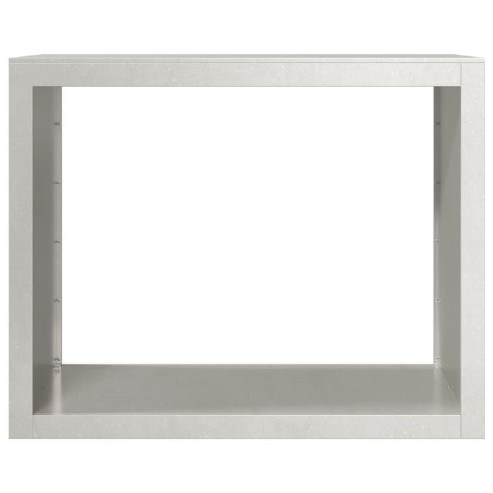 brændestativ 100x40x80 cm rustfrit stål
