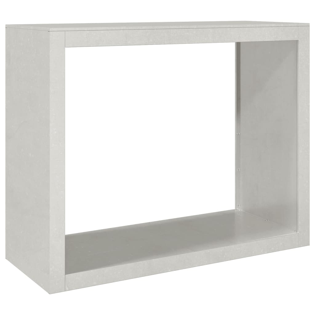 brændestativ 100x40x80 cm rustfrit stål