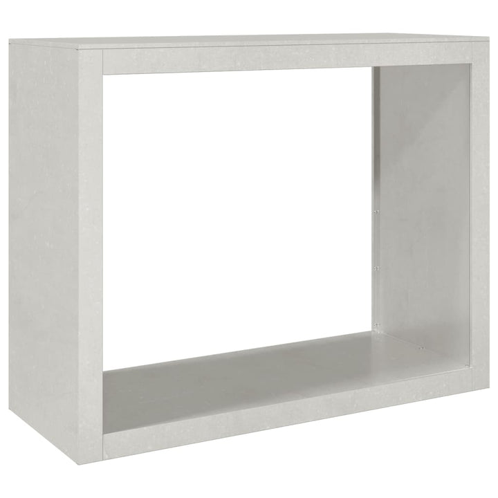 brændestativ 100x40x80 cm rustfrit stål