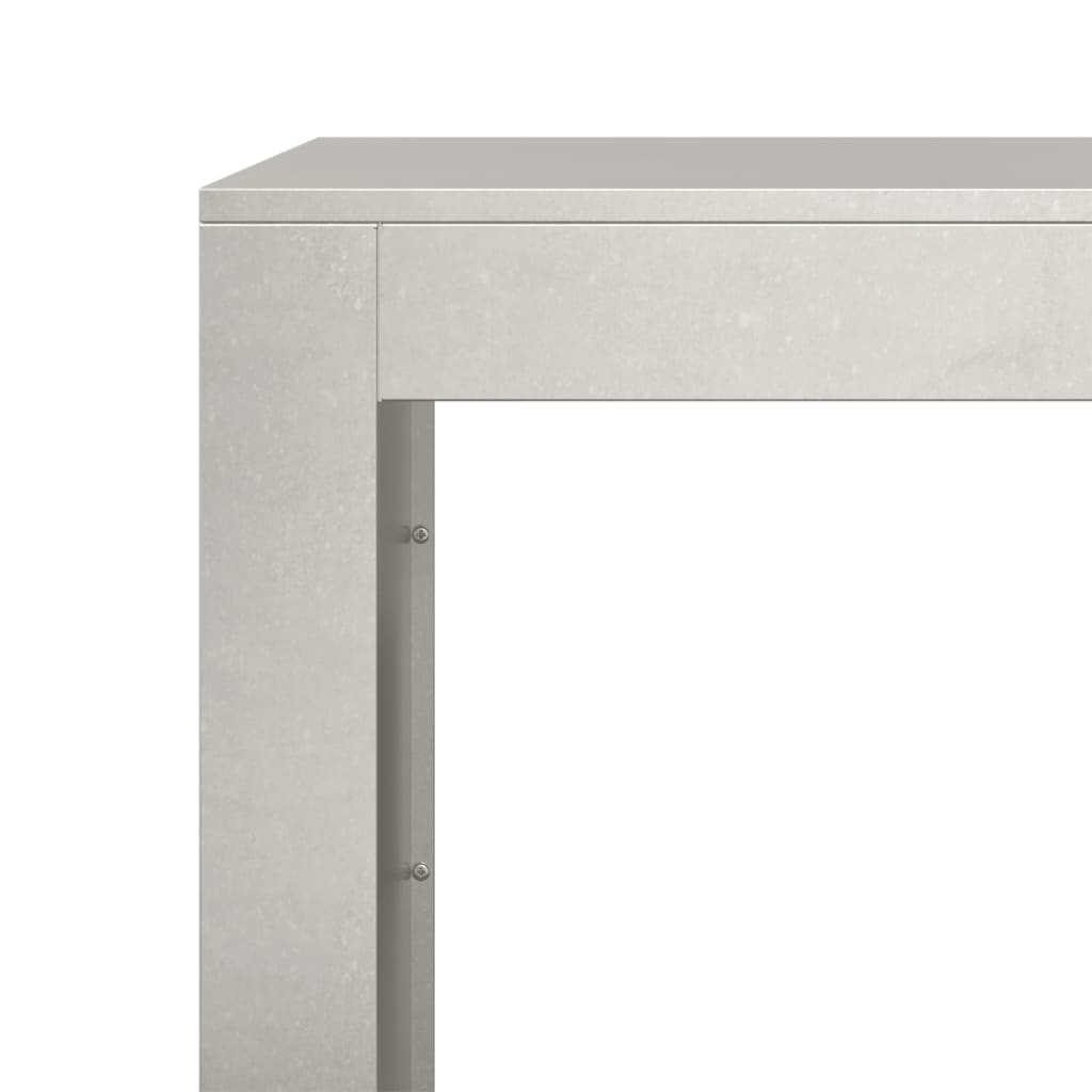 brændestativ 100x40x80 cm rustfrit stål
