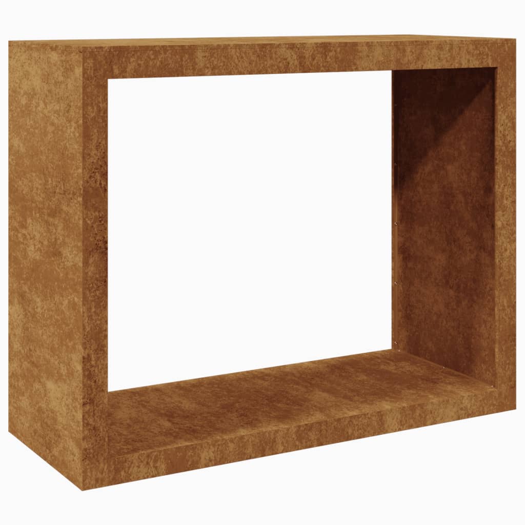 Brændereol 100x40x80 cm i vejrbestandigt stål
