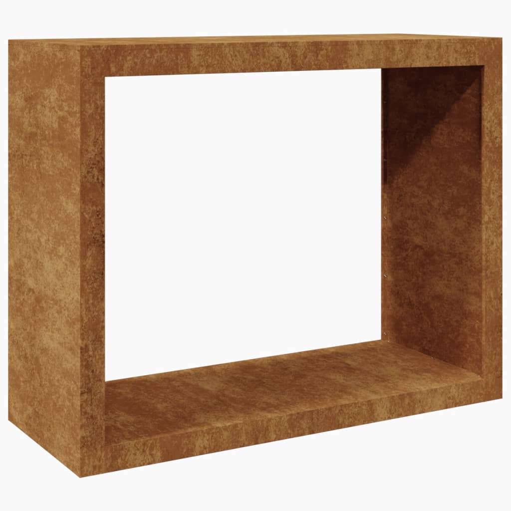 Brændereol 100x40x80 cm i vejrbestandigt stål
