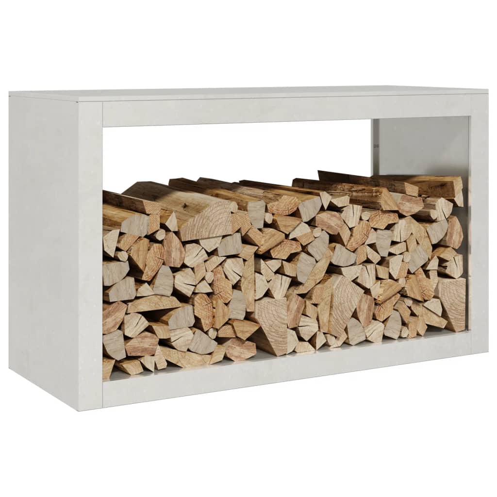 brændestativ 100x40x60 cm rustfrit stål