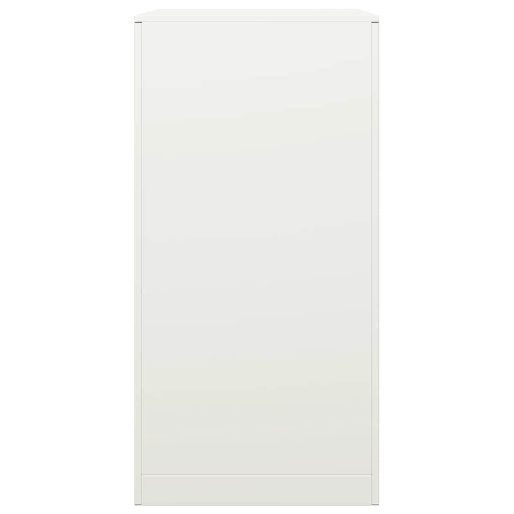 brændestativ 60x40x80 cm stål hvid
