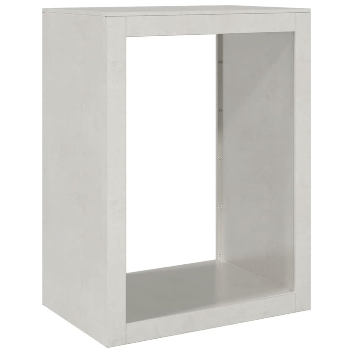 brændestativ 60x40x80 cm rustfrit stål
