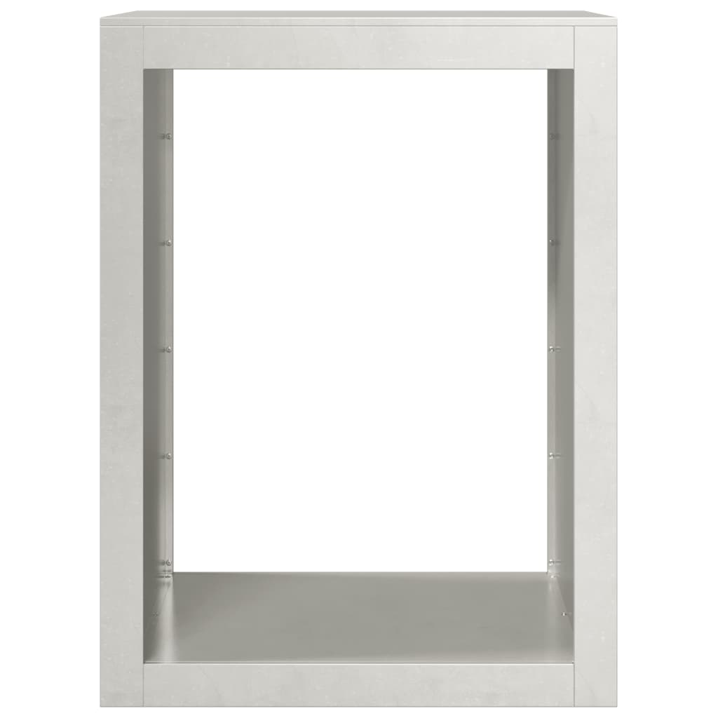 brændestativ 60x40x80 cm rustfrit stål