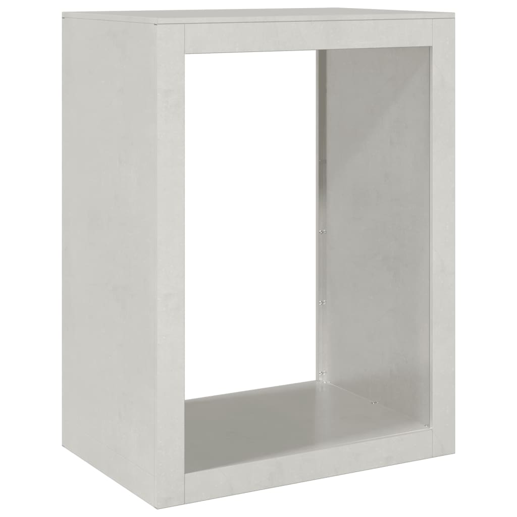 brændestativ 60x40x80 cm rustfrit stål