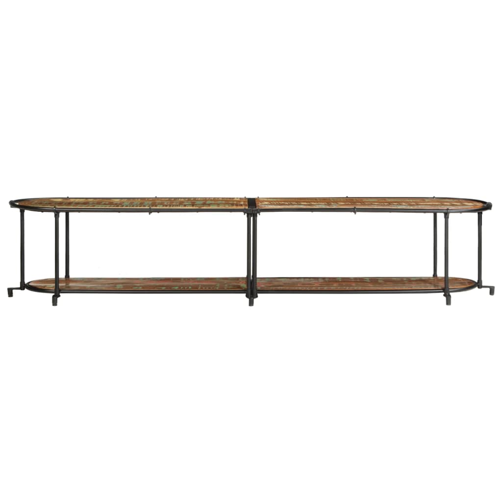 tv-bord 200x42x40 cm massivt genbrugstræ