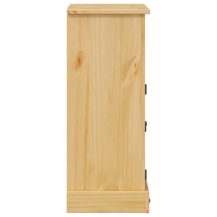 badeværelsesskab Corona 70x33x80 cm massivt fyrretræ