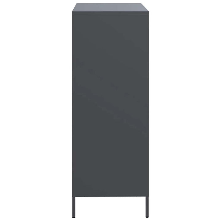 skab 68x39x101,5 cm stål antracitgrå