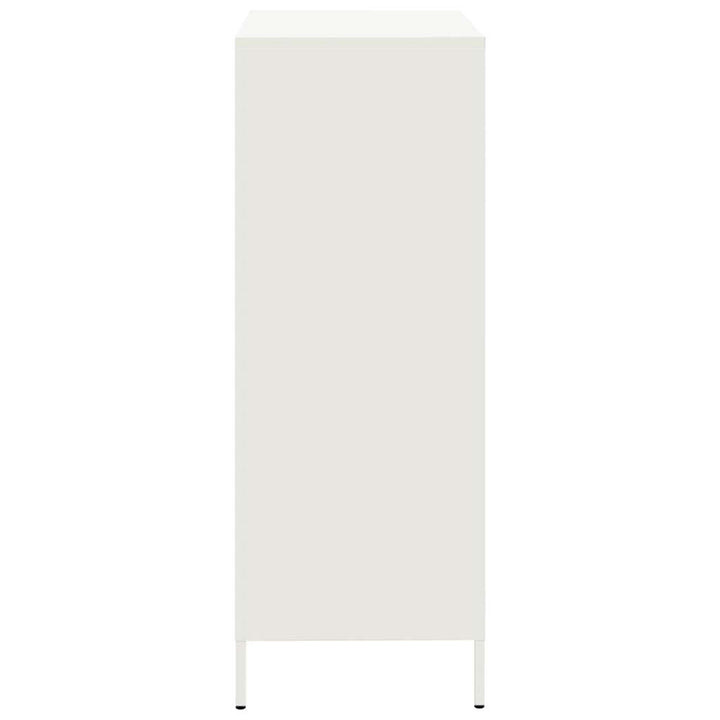 skab 68x39x101,5 cm stål hvid