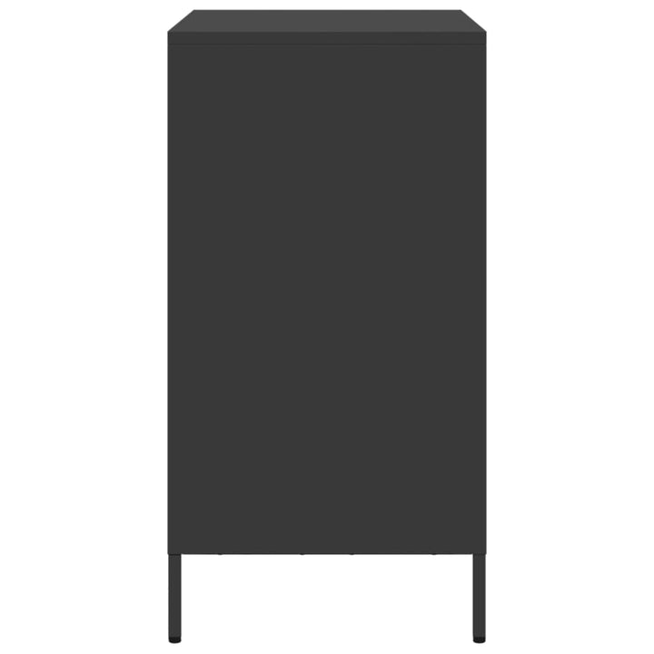 skænk 68x39x73,5 cm koldvalset stål sort