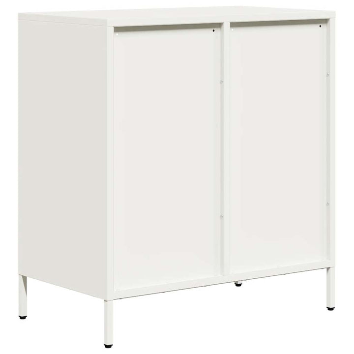 skab 68x39x73,5 cm koldvalset stål hvid