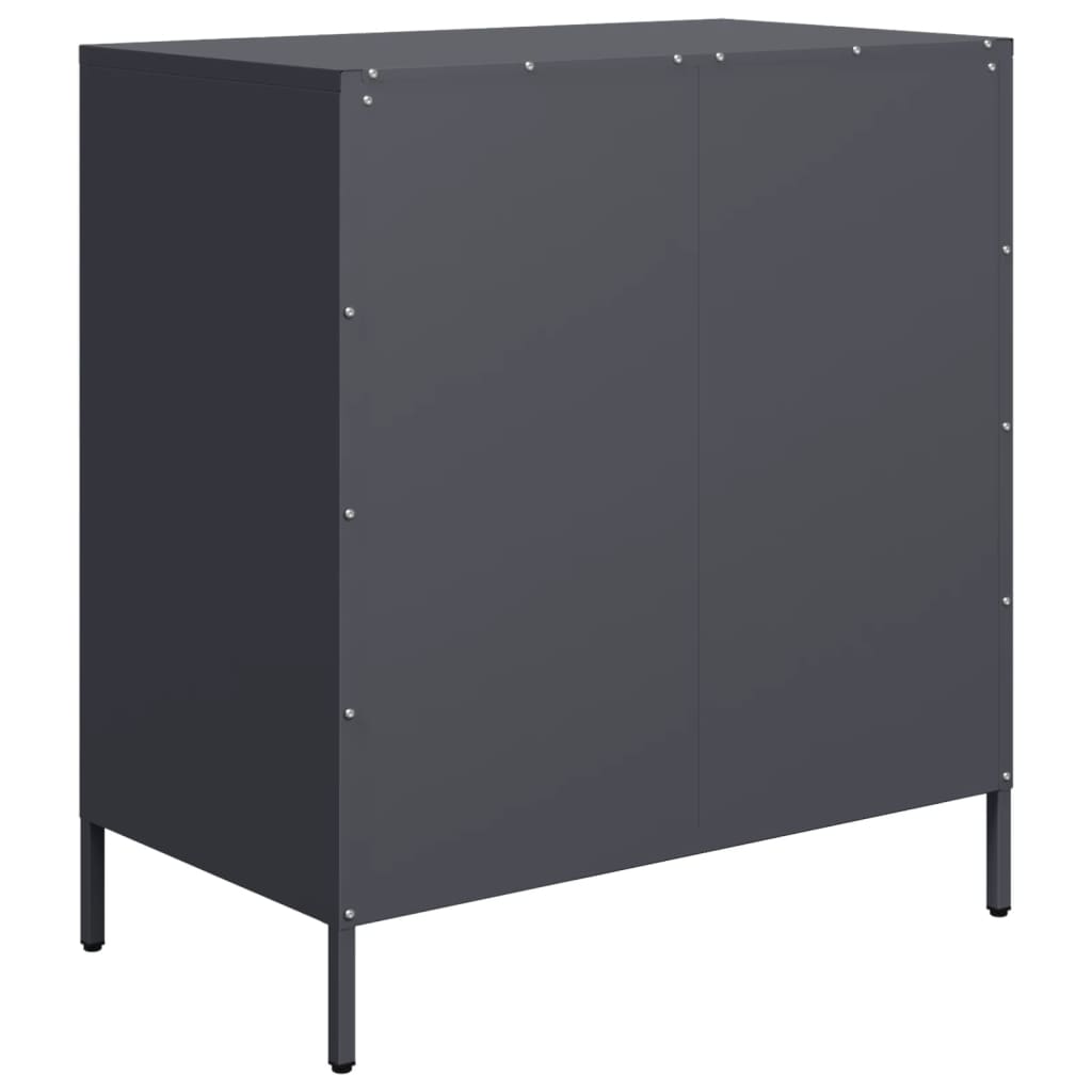 skænk 68x39x73,5 cm koldvalset stål antracitgrå
