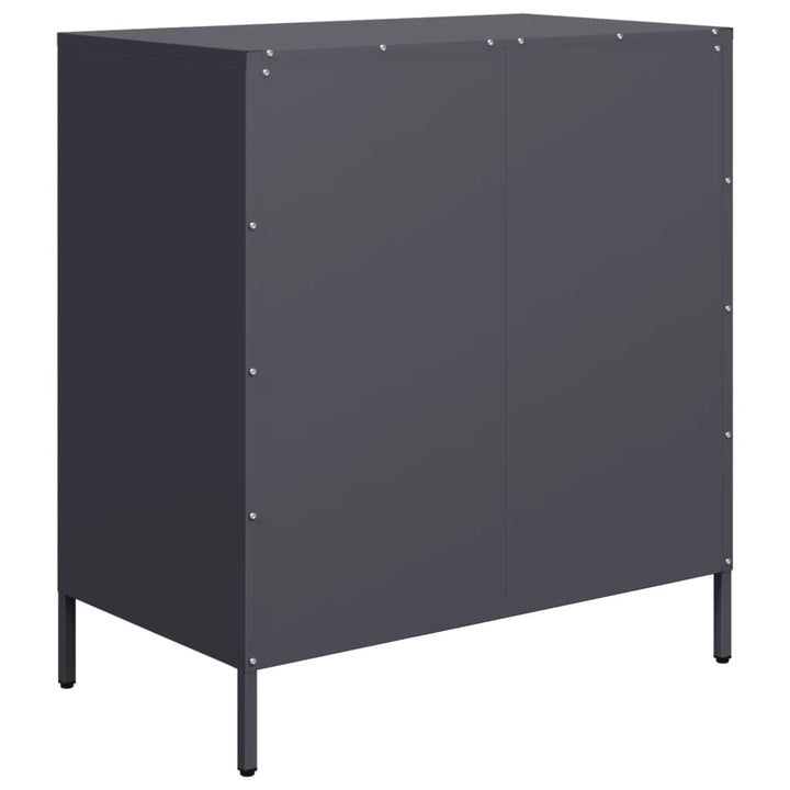 skænk 68x39x73,5 cm koldvalset stål antracitgrå