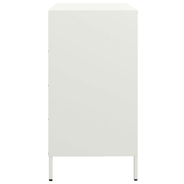 skab 68x39x73,5 cm koldvalset stål hvid