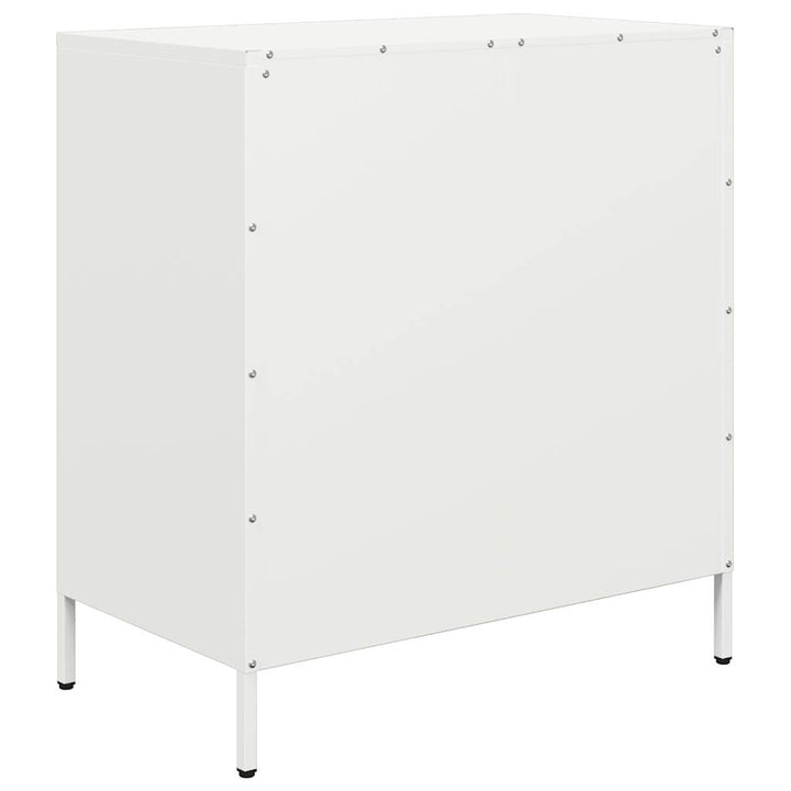 skab 68x39x73,5 cm koldvalset stål hvid