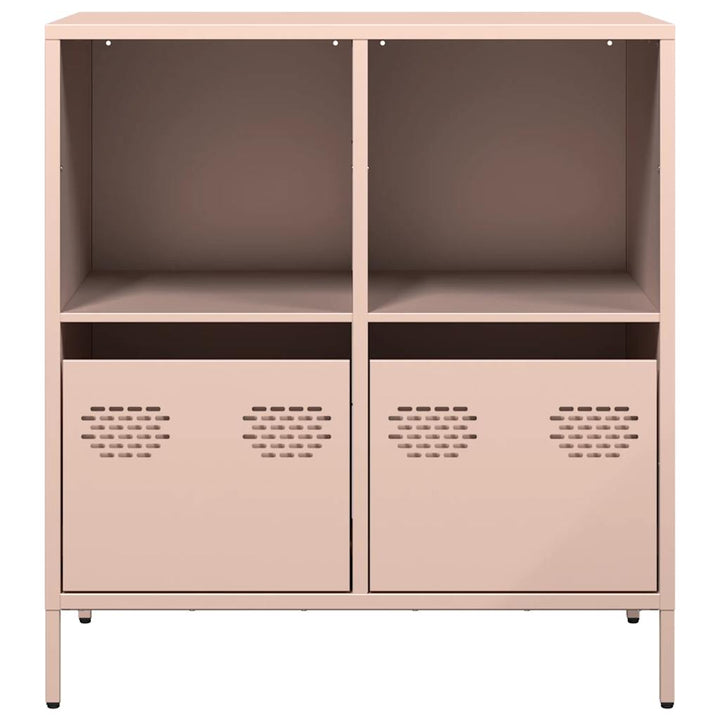 skab 68x39x73,5 cm koldvalset stål lyserød