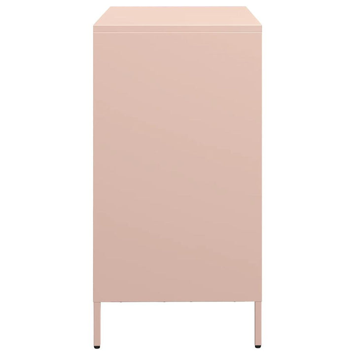 skab 68x39x73,5 cm koldvalset stål lyserød