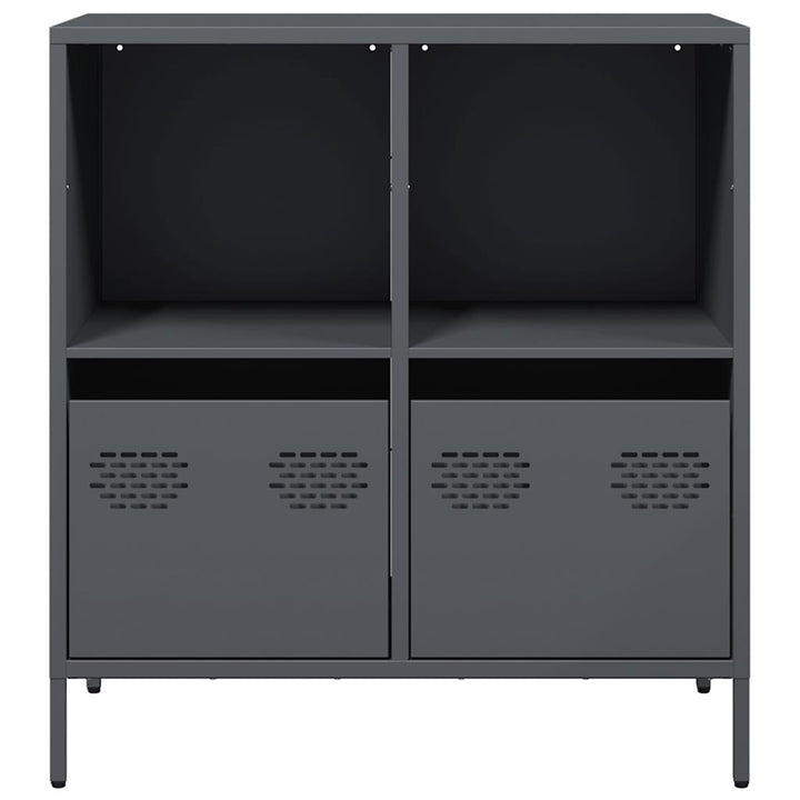 skænk 68x39x73,5 cm koldvalset stål antracitgrå