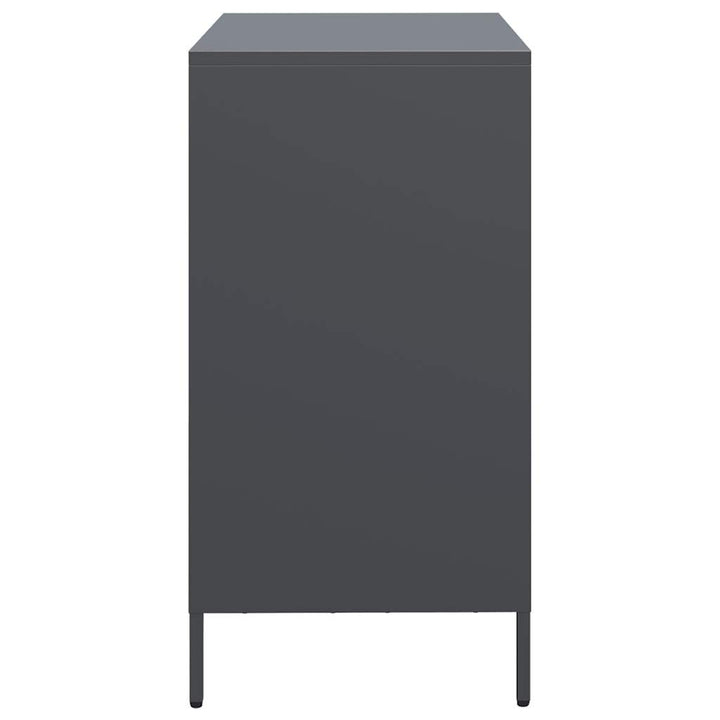 skænk 68x39x73,5 cm koldvalset stål antracitgrå