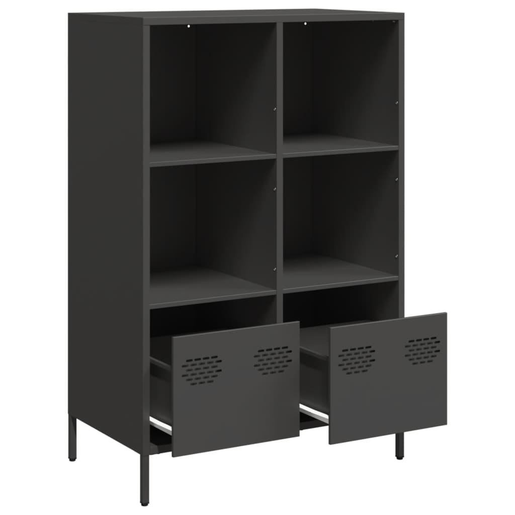 skab 68x39x103,5 cm stål sort