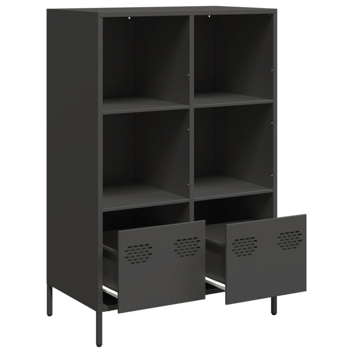 skab 68x39x103,5 cm stål sort