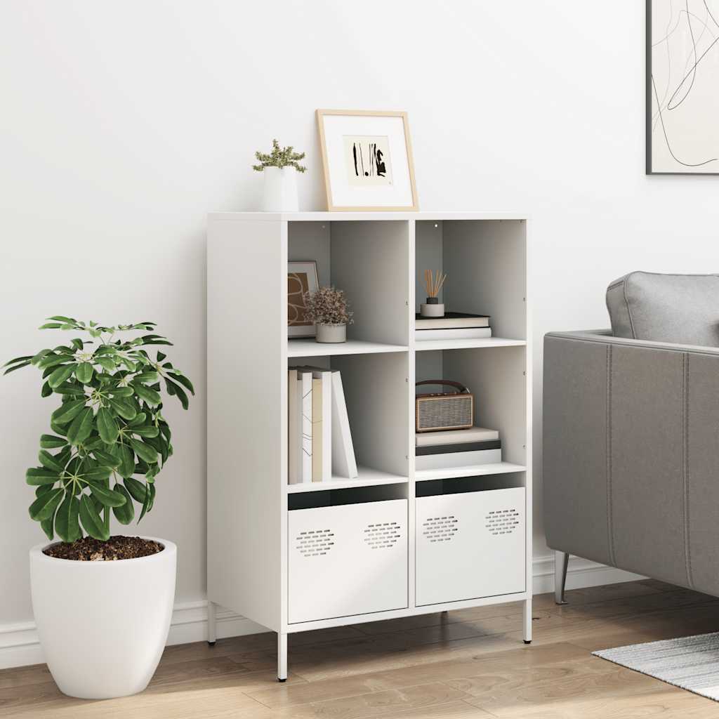 skab 68x39x103,5 cm stål hvid