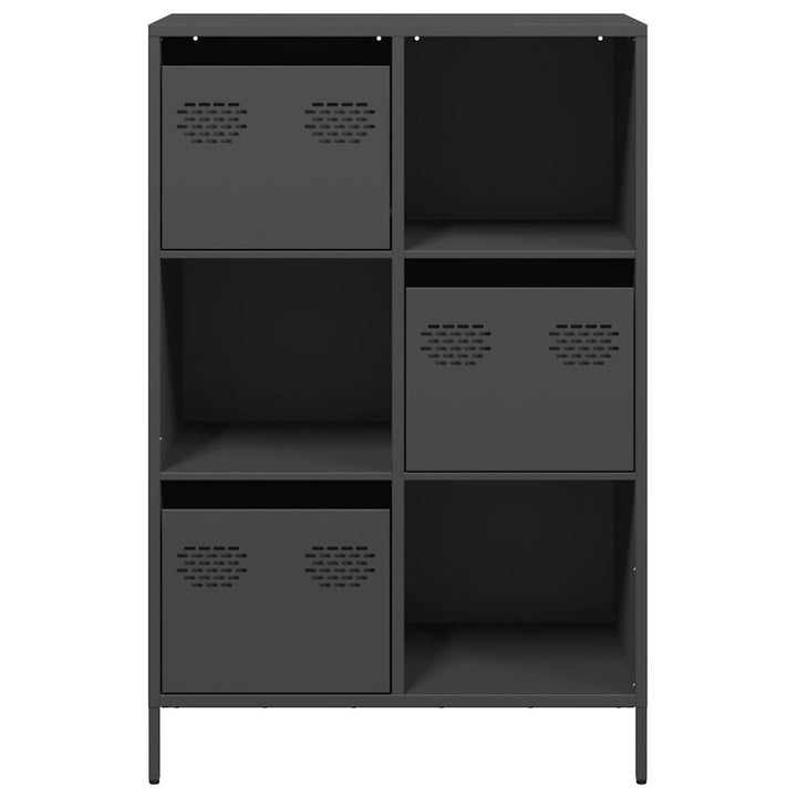skab 68x39x103,5 cm stål sort