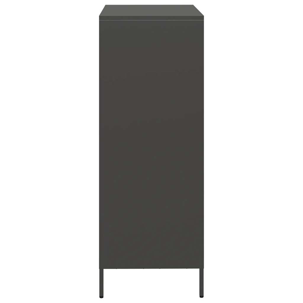 skab 68x39x103,5 cm stål sort