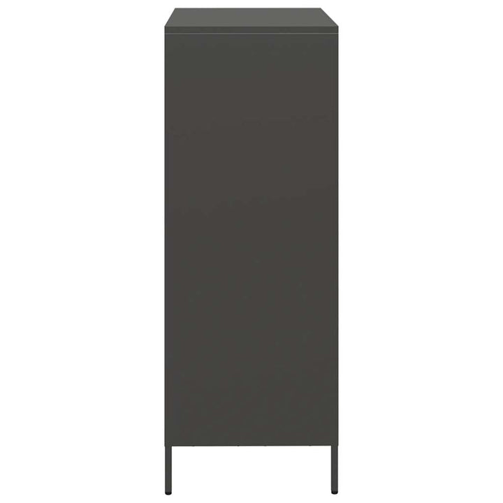 skab 68x39x103,5 cm stål sort