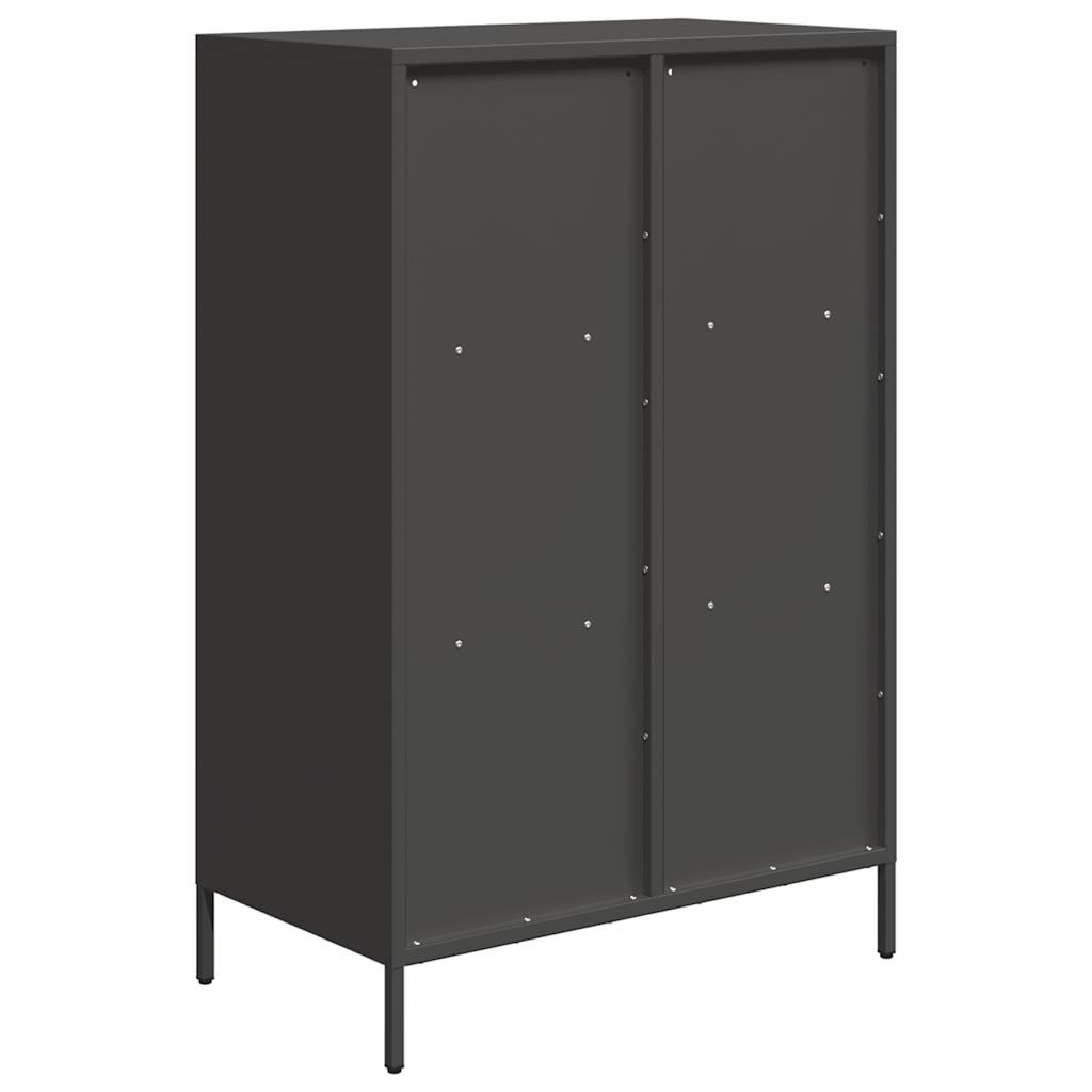 skab 68x39x103,5 cm stål sort