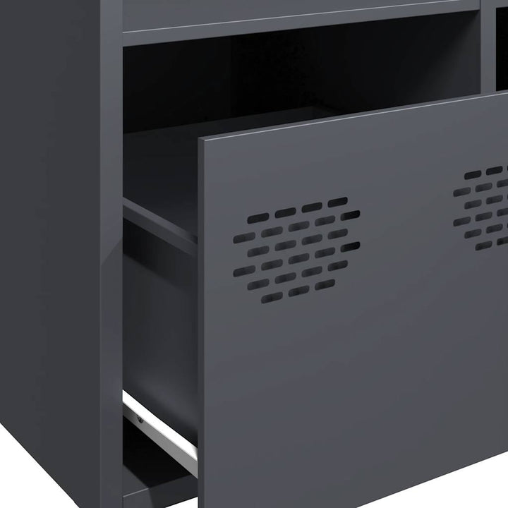 skab 68x39x103,5 cm stål antracitgrå