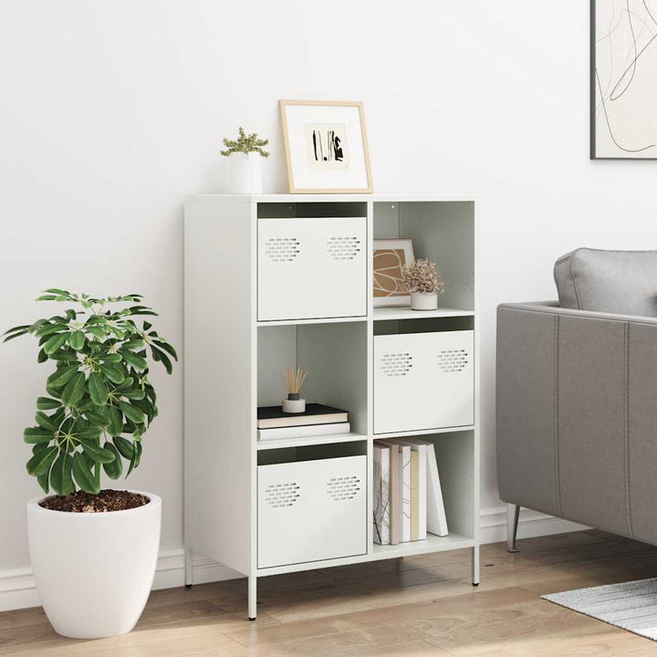 skab 68x39x103,5 cm stål hvid