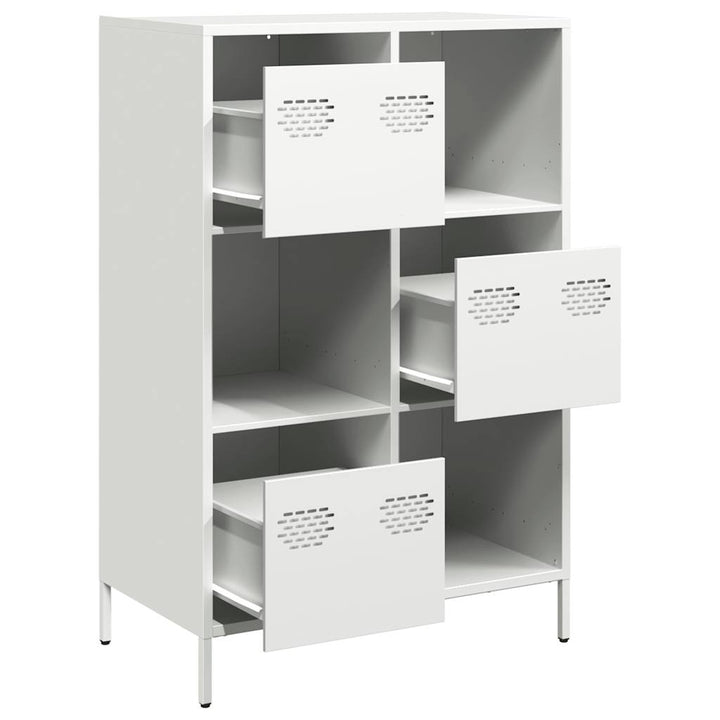 skab 68x39x103,5 cm stål hvid