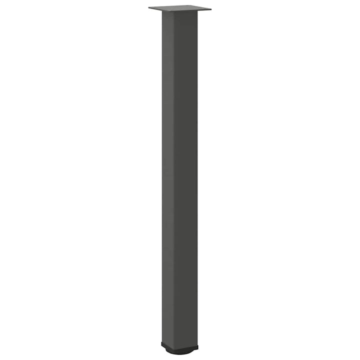 barbordsben 4 stk. antracit 90-92 cm stål