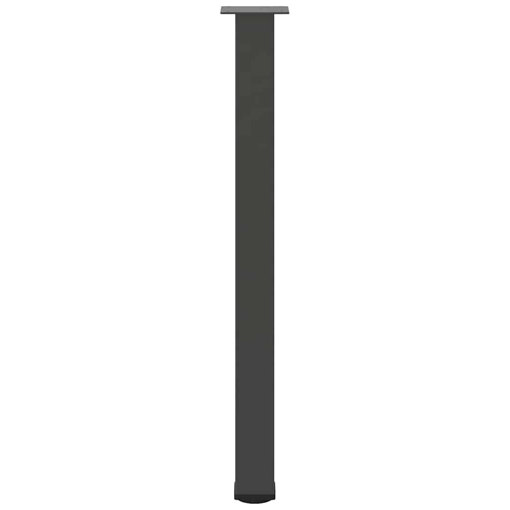 barbordsben 4 stk. antracit 90-92 cm stål