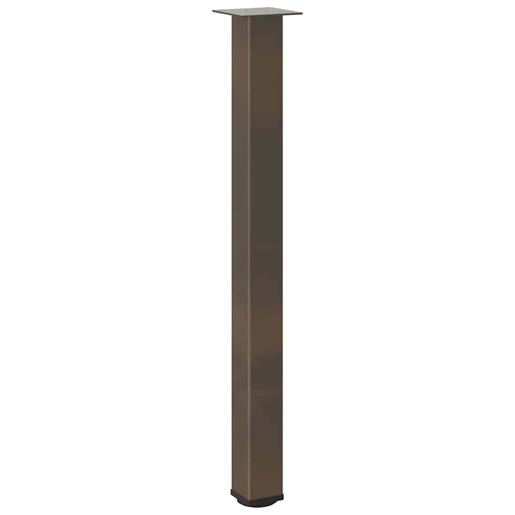 sofabordben 4 stk. naturstål 90-92 cm stål