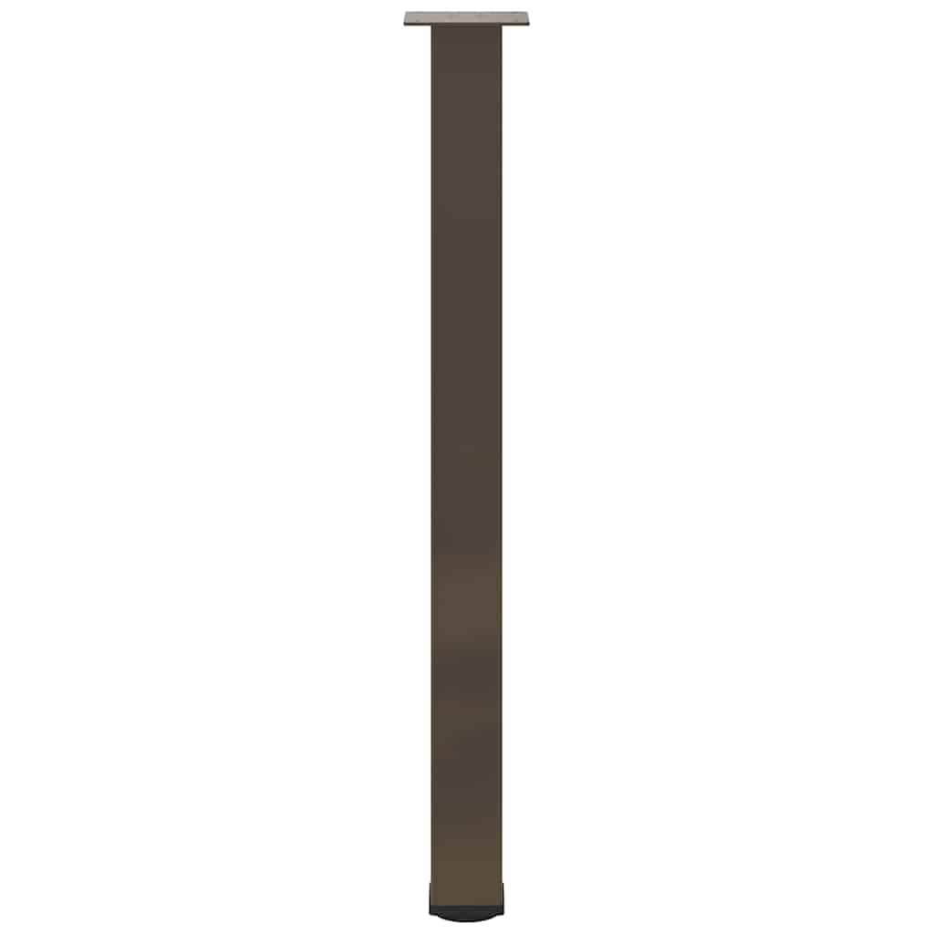 sofabordben 4 stk. naturstål 90-92 cm stål