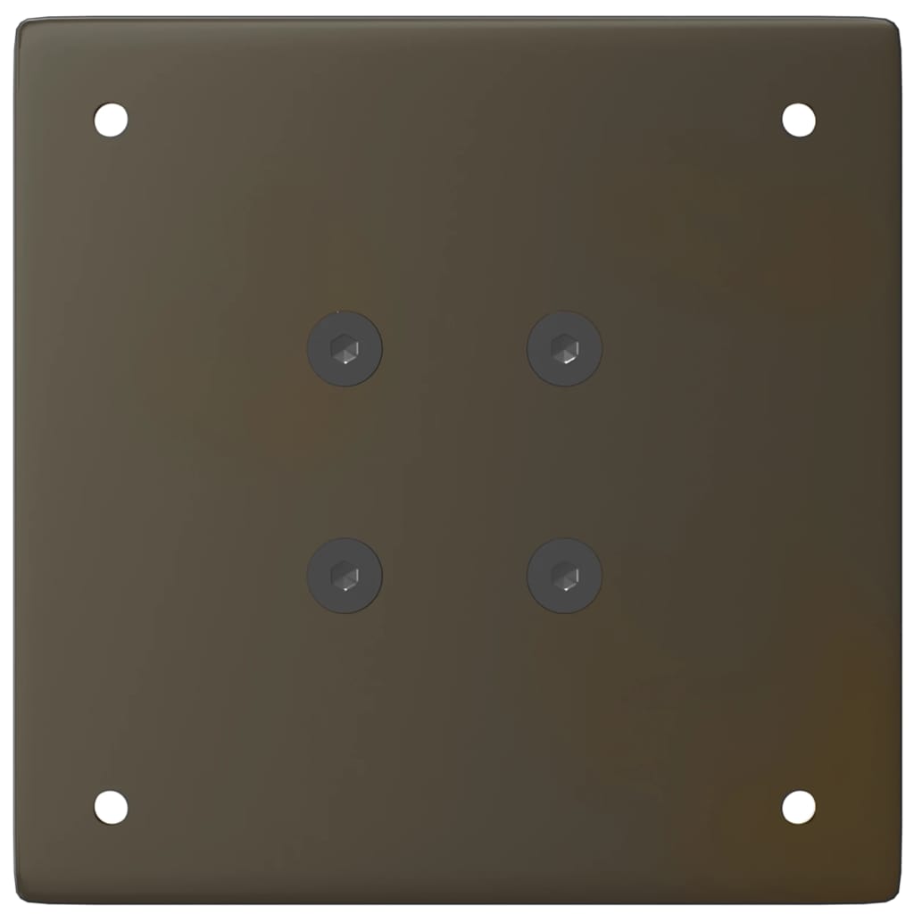 sofabordben 4 stk. naturstål 90-92 cm stål