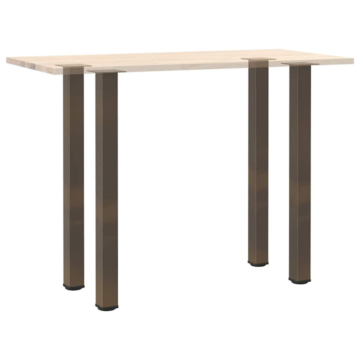 sofabordben 4 stk. naturstål 90-92 cm stål