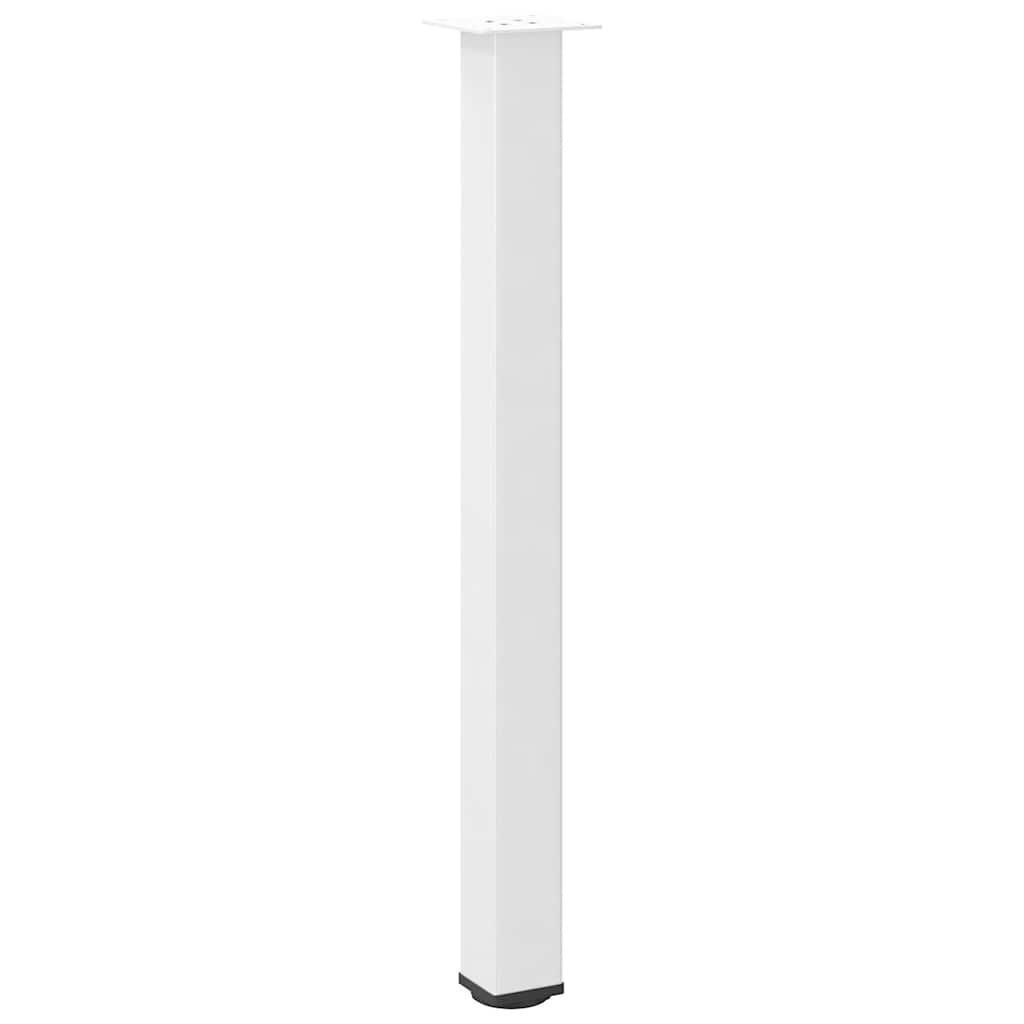 barbordsben 4 stk. hvid 100-102 cm stål