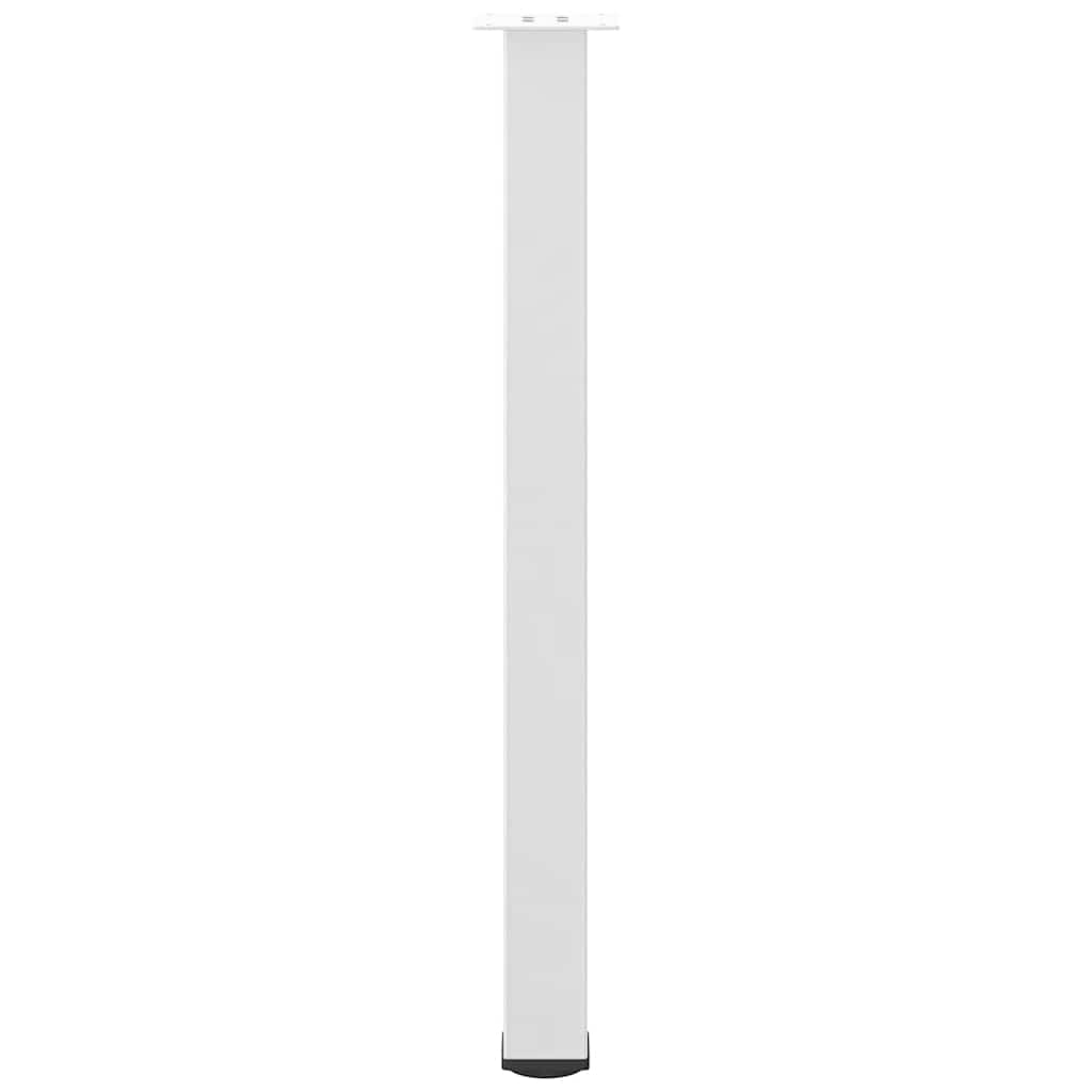 barbordsben 4 stk. hvid 100-102 cm stål