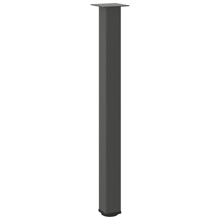 barbordsben 4 stk. antracit 100-102 cm stål