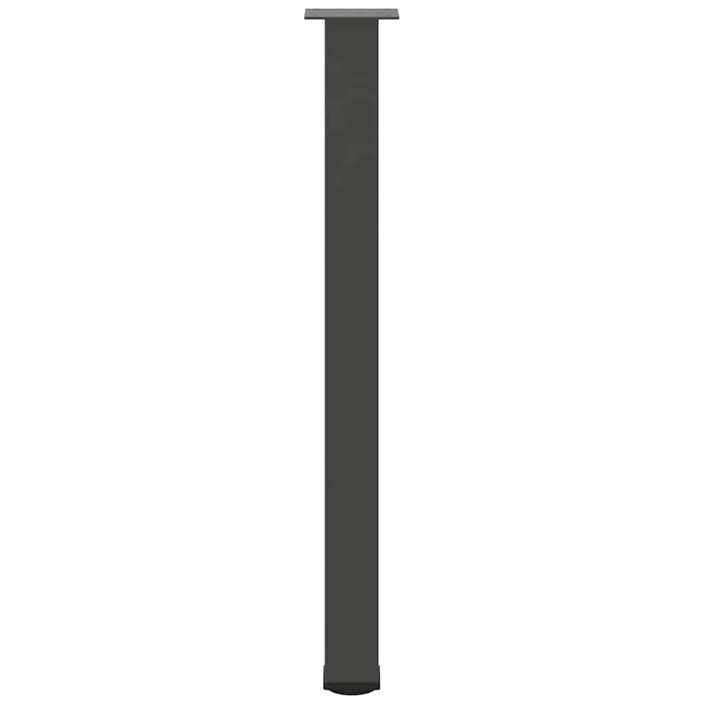 barbordsben 4 stk. antracit 100-102 cm stål