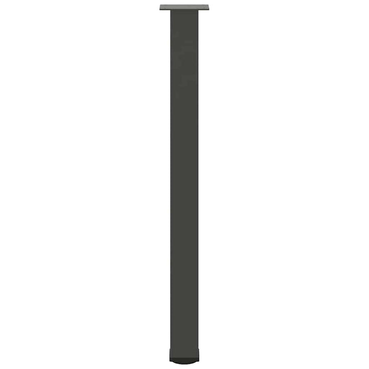 barbordsben 4 stk. antracit 100-102 cm stål