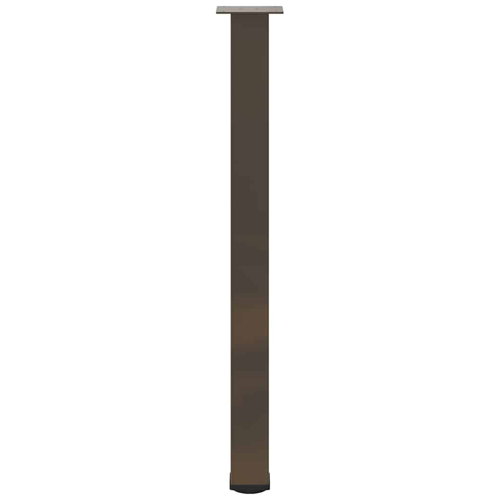 sofabordben 4 stk. naturstål 100-102 cm stål