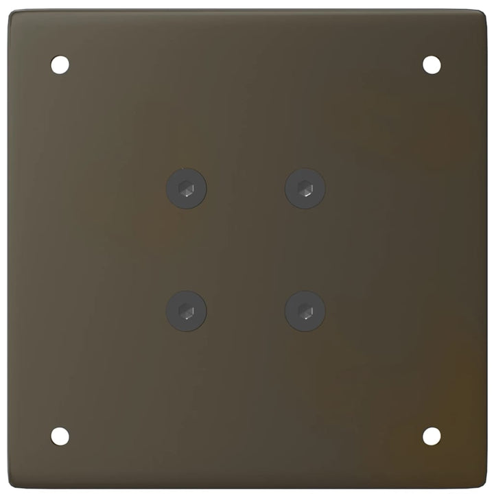 sofabordben 4 stk. naturstål 100-102 cm stål